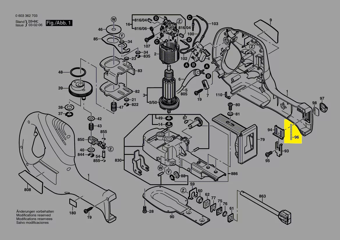 joint porte-lame réf. 2 604 610 064 Bosch